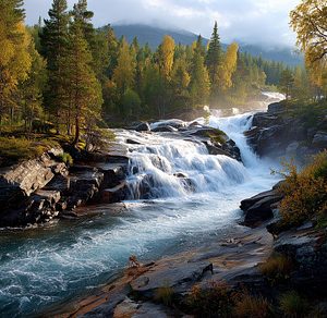Powerful Waterfall