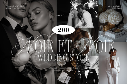 Noir Et Noir 200 Wedding Photos