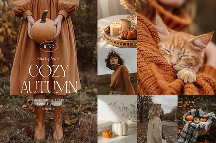 COZY AUTUMN ~ 100 Stock Photos