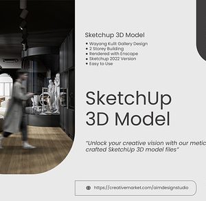Sketchup - 3D Model Gallery Design