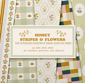 Stripes, Plaids and Floral Patterns