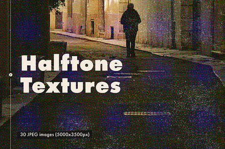 Halftone Textures | Classic, Gritty