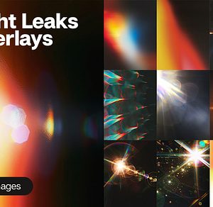 141 Light Leaks Overlays