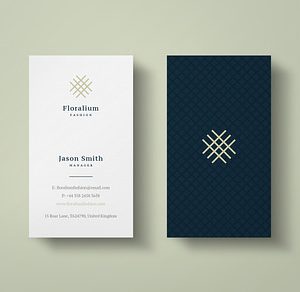 Textured Business Card