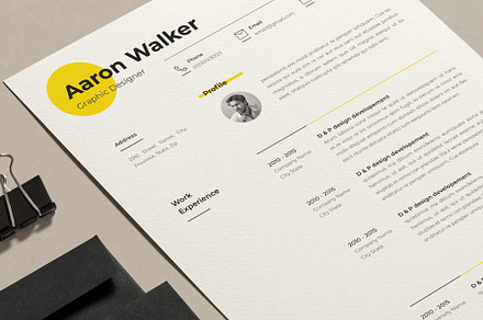 Minimal Resume