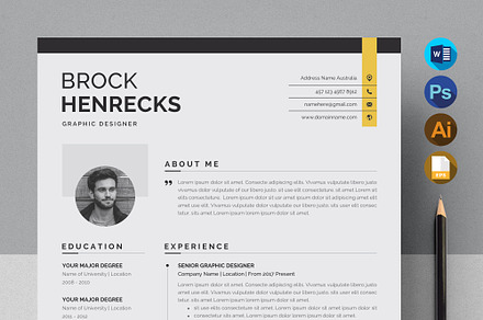 Professional Resume/CV Template