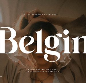 Belgin Elegant Ligature Serif Font