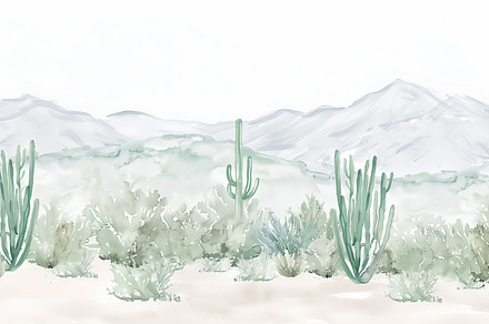 Cacti and sands