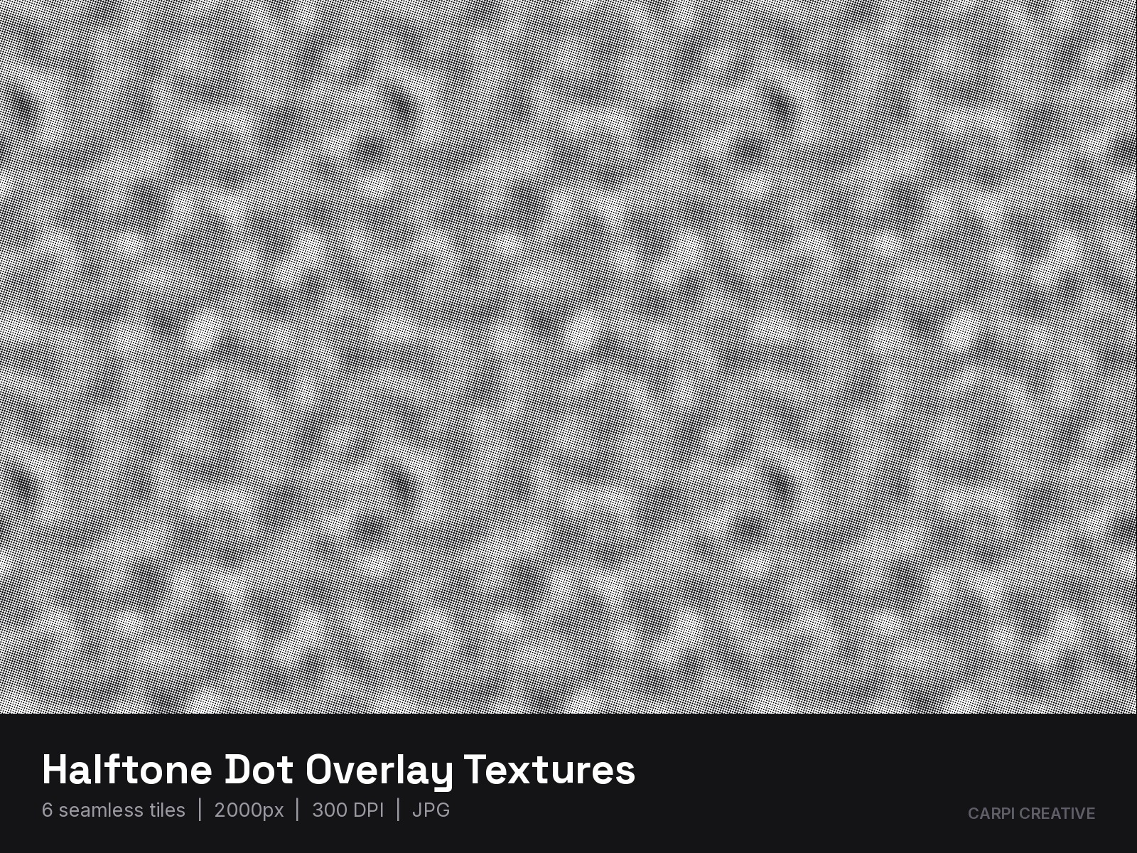 Halftone Dot Overlay Textures