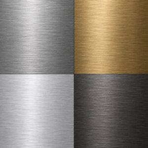 Brushed Metal Grain Set