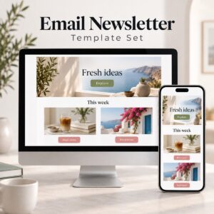 Email Newsletter Template Set