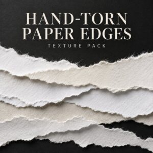 Hand-Torn Paper Edge Textures