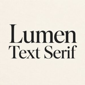 Lumen Text Serif
