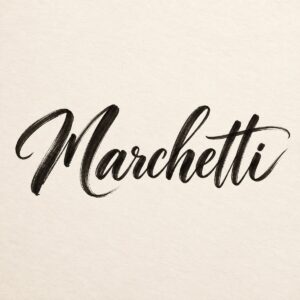 Marchetti Script