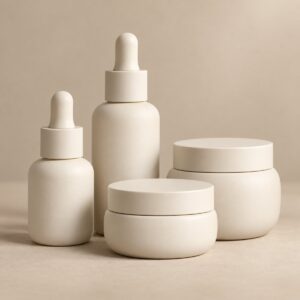 Matte Skincare Bottle Mockups